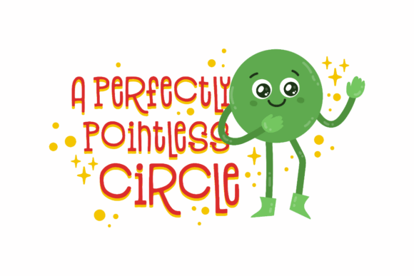 A Perfectly Pointless Circle: A Delightful Embroidery Design