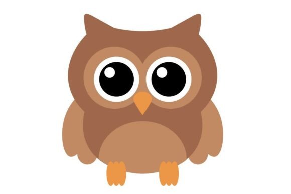 Classic Brown Owl: A Charming Addition to Your Embroidery Projects