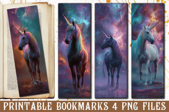 Cosmic Galaxy Unicorn Space Bookmark Review
