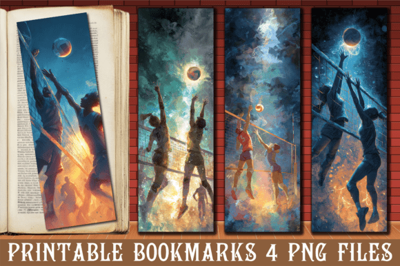 Epic Volleyball Player Match Bookmark Review