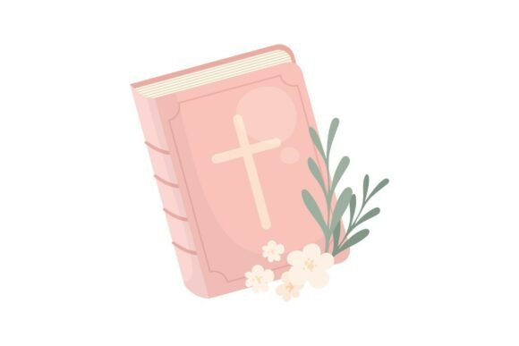 Floral Bible: A Graceful Embroidery Design