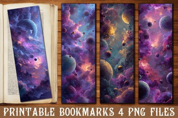 Review: Nebula Cloud Colorful Planet Bookmark