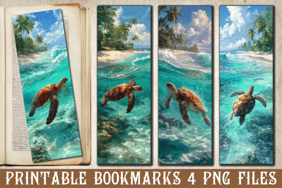 Tropical Sea Turtle Bookmark: A Design Review