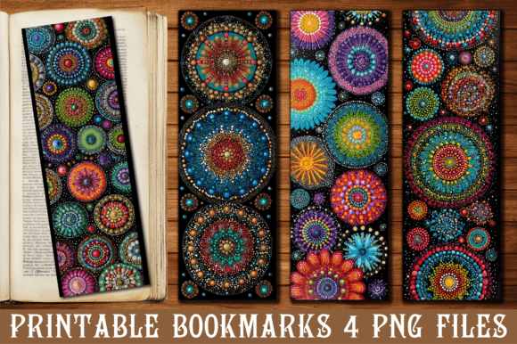 Vibrant Mandala Dot Art for Embroidery