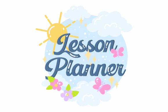 Whimsical Lesson Planner Art for Stylish Embroidery